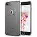 Produktbild GrandEver Hülle für Apple iPhone 8 Plus Transparent Weiche Silikon Handyhülle Gel TPU Bumper Durchsichtig Schutzhülle mit Lieblich Kleiner Teufel Muster Rückschale Klar Handytasche Anti-Kratzer Ultra Slim Rückseite Soft Case Cover
