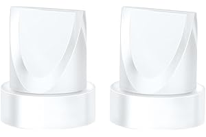 IVARONAL 2Pcs Duckbill Valves Compatible with Momcozy M5/M5 Wearable Breast Pump, M6/M5/V1/V2/V1 Pro/V2 Pro Breast Pump Replacement Accessories