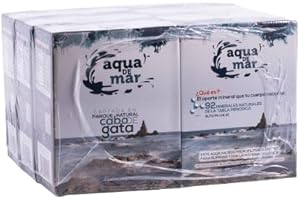 AQUA DE MAR BY VIZMARAQUA Agua de mar Hipertónica con grifo dispensador - 3L Bag in Box (BiB) - Aqua de Mar (6) - Agua de Mar para beber - Agua de Mar- Captada en Parque Natural Cabo de Gata (Almería)