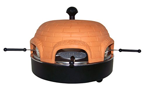 Pizzadom Premium Pizzaofen für 6 Personen – das Original aus Italien mit verstärkter Kuppel - 3