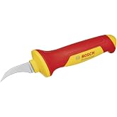 Bosch Professional, Vde Cable Outer Sheath Paring Knife, 1600A02Nf6, Red