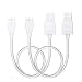 Produktbild 14.4V ~ 18V USB HPB18 Akku Ladegerät für Makita, Ladegerät für Fitbit Charge HR Ersatz USB Ladekabel(3.3ft / 1 feet)