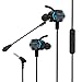 Produktbild Gaming Kopfhörer, XIBERIA MG-2 Vibration Version Gaming-Ohrhörer, 3,5 mm In-Ear-Kopfhörer mit Lautstärkeregler und Dual-Mikrofon, 360 ° verstellbares abnehmbares Noise-Mikrofon, Bass Wired Ohrhörer mit High Fidelity Sound für PUBG Fortnite, Kompatibel mit PlayStation4, Android, iPhone, MacBook , PC