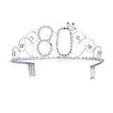 Con diseño de peines para mantener la tiara en su lugar todo el día para un uso estable, no es fácil caerse.