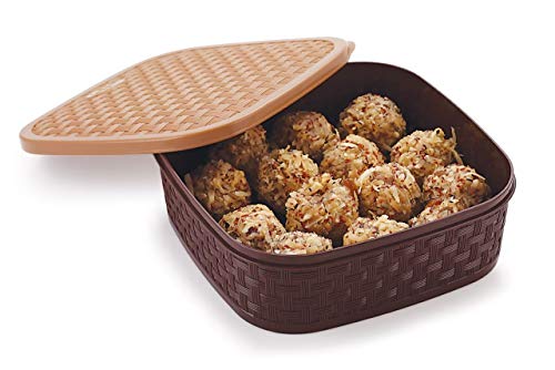 SHOPATHON INDIA Titan Multi-Utility and Kitchen Storage Box Container Gift Box - 7.5 x 7.5 Inch