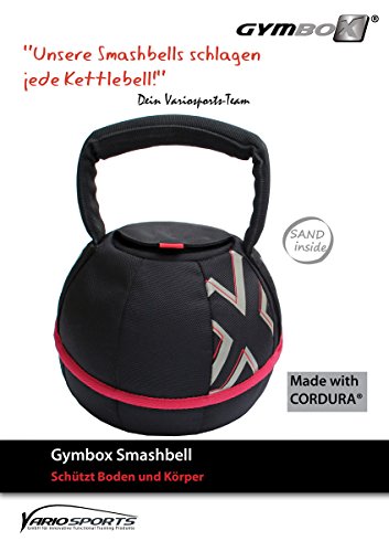 Erste Kettlebell aus Stoff Gymbox Smashbell, 4-20 kg, befüllt