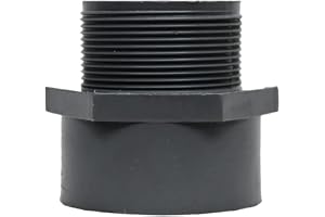 RACO High Pressure PVC Pipe Fittings for Plumbing Water Transfering Home Industrial and Municipal Applications (1/2 INCH, MTA)