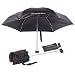 Produktbild PEARL Mini Schirm: Mini-Regenschirm mit Transporthülle, extraleicht & superkompakt, 16 cm (Mini Taschenschirm)
