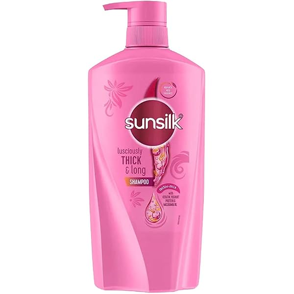 Sunsilk Co-Creations Shampoo Für üppig Dickes & Langes Haar – Mit Keratin & Joghurt, 180 Ml, Für Mehr Volumen & Glanz