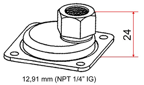 Druckschalter Druckwächter SK-9B für Hauswasserwerk Druckkessel Brunnenpumpe mit 230V und 380V - 7