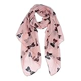 Tonsee Womens Ladies Chiffon Bowknot Scarf Long Soft Wrap Four Season Shawl Beach Cute Scarves