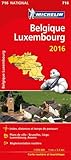 Image de Carte Belgique, Luxembourg 2016 Michelin