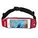 Produktbild ufashion3 C Universal Running Gürteltasche Taille Pack mit Reißverschluss, Schlüssel Halter, Handy Halter für Nexus 6, 6P, iPhone 6, 6S, 6 Plus, 6S Plus, Samsung Galaxy S5, S6, S7, Edge, Note 2, 3, 4, 5–9 Farben