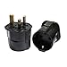 Produktbild Prom-near 1x Reisestecker Adapter Stecker UK GB England Travel Adapter EU SCHUKO 2-Pin auf UK 3-Pin Steckdose Reise Steckdosenadapter Travel Plug