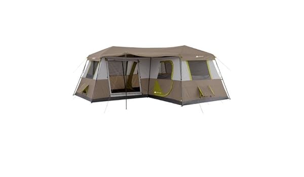 Ozark Trail 16 X 16 Instant Cabin Tent Sleeps 12 Persons In
