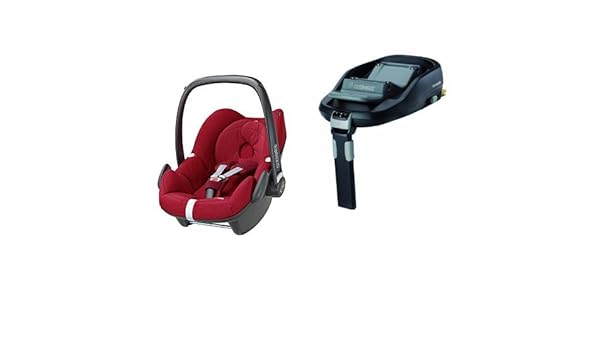 red light on isofix base