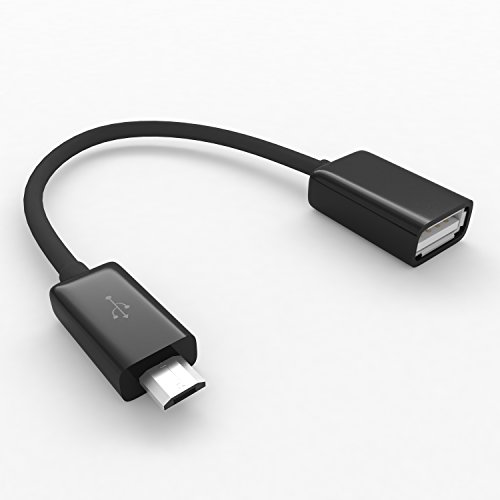 esorio® USB auf Micro USB Adapter Kabel Verlängerung in schwarz - 2