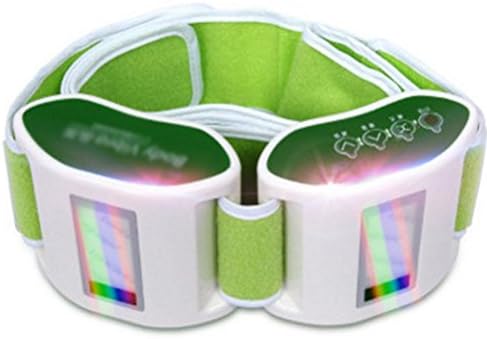 GBDSD Electric Vibration Massage Belt Lazy Shaking Machine Slimming Waist Belly Rejection Fat Belt Green
