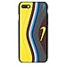 Price comparison product image iPhone 3D Sean W/Undefeated Air Max 97 Shoe Case Official Print Textured Shock Absorbing Protective Sneaker Fashion Case (Yellow, iPhone 7/8)