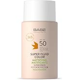 Babe Laboratorios Sunscreen Mattifying Super Fluid Color - Matlaştırıcı G&uuml;neş Kremi