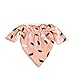 Produktbild WINWINTOM 2018 Warmes Druckjungen Mädchen Kind Kleinkind Bandana Baby Schellfisch Speichel Tuch (Rosa)