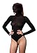 Produktbild Leg Avenue KI4014 - Blickdichter Masken-Body mit abnehmbarer G-String Perlenkette Einheitsgröße Reizwäsche Dessous