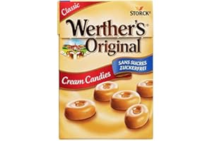 Werther'S Original - Sans Sucres Classique 42G - Lot De 4 - Prix Du Lot - Livraison En France Métropolitaine