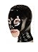 Produktbild 100% Naturlatex Maske Gummi Essen SM Fetisch Volle Bondage Maske
