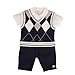 Emile et Rose Shirt , trouser & Knitted top set . (9 month 71cm)
