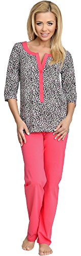 Be Mammy Maternity Pyjama Set DoRedhea (Coral, S)