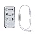Produktbild Led Dimmer fernbedienung LEDMO Lichtkontroller Lichtschalter 12v Led Streifen Leiste Lichtband Led Strip Lampe Trafo Dimmer einfarbig 6 Tasten 6A Fernbedienung Lampen Licht