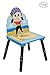 Fantasy Fields - Pirate Island themed Kids Wooden 2 Chairs Set Blue & Purple  (Table Sold Seperately)| Hand Crafted & Hand Painted Details | Child Friendly Water-based Paint