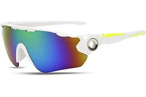 R&B SPORTS & LEISURE Polarised UV Cycling Sunglasses For Men and Women, Running Sunglasses Men Women, UV 400 Cycling Glasses, Wrapped Design, Lightweight, Stylish, Golf & Fishing, Cycle Glasses, Sport Sunglasses