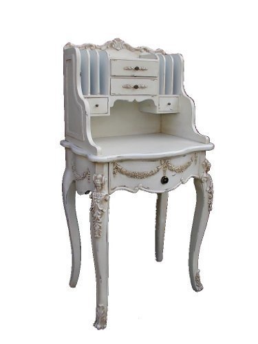 Vintage Sekretr Weiss Damenschreibtisch Bonheur du Jour Rokoko Regal Palazzo Exclusiv Vintage Sekretr Weiss Damenschreibtisch Bonheur du Jour Rokoko Regal Palazzo Exclusiv