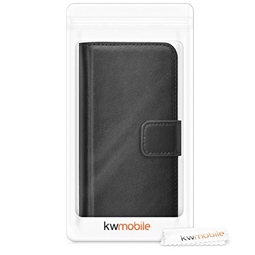kwmobile Funda para Lenovo B - Carcasa de Cuero sint tico - Case con Tapa y Tarjetero en Negro reviews kwmobile Funda para Lenovo B - Carcasa de Cuero sint tico - Case con Tapa y Tarjetero en Negro