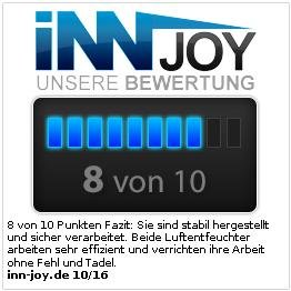 Sichler Haushaltsgeräte Effektiver Luftentfeuchter, max. 500 ml proTag, für Räume bis 20 m² - 4