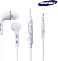 Wellcare Samsung 3.5mm EHS64 Stereo Headset with Remote and Mic ,Wired Headsets Compatible with Andriod Devices (White)