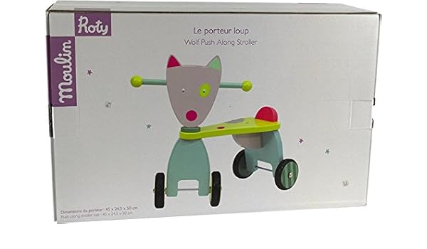 porteur en bois moulin roty