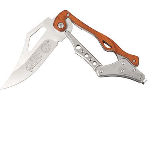 Columbia Tactical Klappmesser mit Spezialmechanismus in Military Tarnfarben Camouflage Jagdmesser Messer Taschenmesser Angel Messer Outdoor Ausrüstung NEU - 3