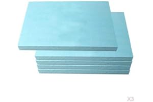 Perfeclan 15x Foam Slab crafts Model Base Building Landscape Accessory 30x20x2cm