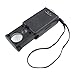 Produktbild Lupe Eye Lens - Beleuchtete Dual-Lupe 30x - 21mm und 60 x - 12mm mit LED-Licht - Ideal Juweliere Lupe oder Mikroskop Währung Detektor Tasche mit Lampe