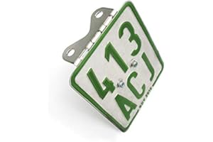 SPECIAL PARTS Support universel de plaque d'immatriculation pour la fixation centrale ou en arrière des scooters et scooters électriques 50 cm³ Hercules, Piaggio et Aprilia CPI, Peugeot Speedfight 1 / 2 / 3, Jet, C-Tech, Force, Victories, Dark Side, Jetforce, Tuning LC, AC II, Sachs GP, JP, Keeway RY 8, Speedjet, RS SX1, R SX2, APRILIA SR50, R SR Factory, Motowell, Crogen, City, SYM, REX, Zhongyu, Yamaha, MBK, Nitro, Explorer, Race GT, GE, Generic XOR, Spin, GE50, Tauris, Samba, Fuego, Mambo, Speedforce 50, Jet SX-1 R, Aerox, Piaggio NRG, Power DT, Kreidler, Baotian, Gilera, Kymco, Honda, Suzuki, CPI Hussar, Aragon, Jet SX 1 RS.