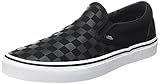 Vans Classic Slip On Vans Unisex-Erwachsene Classic Slip-On Low-Top, Schwarz ((Checkerboard) black/black), 43 (EU)