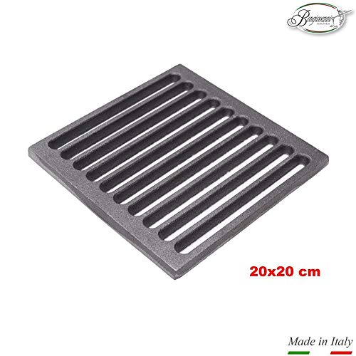 Parrillas de hierro fundido para chimenea, estufa, barbacoa, fondo para cenizas