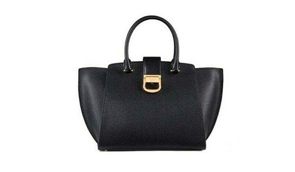 Tosca Blu Borsa linea mimosa pelle nera : Amazon.it: Scarpe e borse