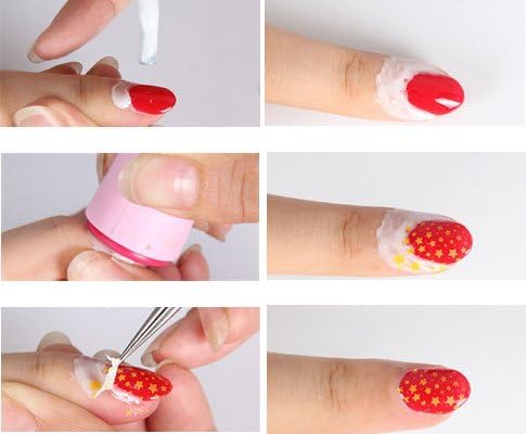 Peaux Peel Off Liquid Nail Tape Peel Off Base Coat Nail Art White,10ml