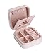 Produktbild Meshela Neu Kleine Tragbar Reise Fall Box Schmuckaufbewahrung Schmuckkiste Geschenk