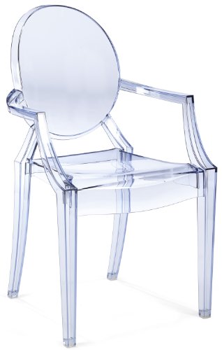 Preisvergleich Produktbild Kartell 4852J5 Stuhl Louis Ghost eisblau