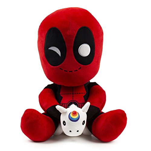 Preisvergleich Produktbild Deadpool with Unicorn 16" Vibrating HugMe Plush