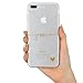 Produktbild TULLUN Personalisierte Brauch Name & Heart V1 Klare Soft Gel Schutzhülle Handy Hülle für iPhone Modelle - Golden Name & Herz - für iPhone 7/8